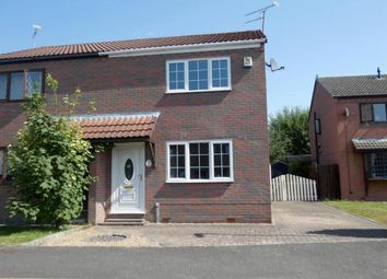 Thumbnail 2 bed semi-detached house to rent in Cherry Tree Grove, North Wingfield, Chesterfield