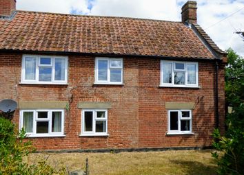 Thumbnail 3 bed semi-detached house for sale in Bakers Lane, Ditchingham, Bungay