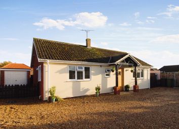 Thumbnail Detached bungalow for sale in Church Road, Catfield, Great Yarmouth