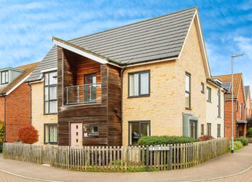 Thumbnail 4 bed detached house for sale in Vickers Way, Upper Cambourne, Cambridge