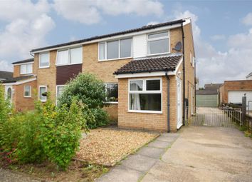 Thumbnail 3 bed semi-detached house for sale in Orwell Close, Raunds, Northamptonshire