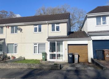 Thumbnail Semi-detached house for sale in Deveron Close, Plympton, Plymouth