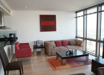 Thumbnail 2 bed flat to rent in One West India Quay, Hertsmere Road, Docklands