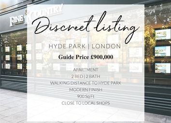 Thumbnail 2 bed flat for sale in Hyde Park, London