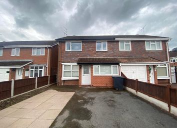 Thumbnail Semi-detached house to rent in Halesworth Road, Wolverhampton