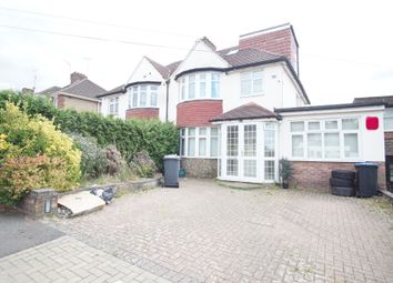 Thumbnail 4 bed semi-detached house to rent in Wykeham Hill, Wembley