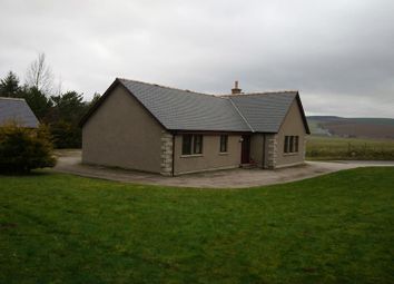 Thumbnail 3 bed detached house to rent in Sunnybank, Glenkindie, Alford