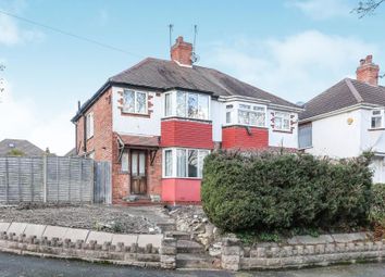 Thumbnail 3 bed semi-detached house for sale in Charlbury Crescent, Yardley, Birmingham, West Midlands