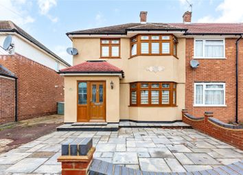 Thumbnail 3 bed end terrace house for sale in Heron Way, Upminster