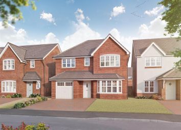Thumbnail 4 bed detached house for sale in Trevalyn Place, Rossett Road, Wrexham