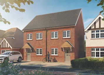 Redrow External Image Of The 3 Bed Brick Semi-Detached Home
