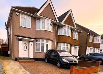 Thumbnail 3 bed semi-detached house for sale in Merlin Crescent, Edgware