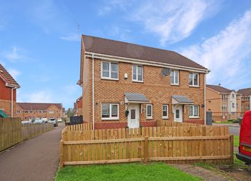 Thumbnail 2 bed semi-detached house for sale in Strachur Crescent, Glasgow