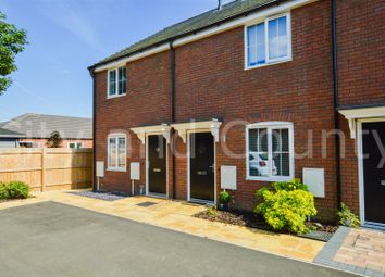 Thumbnail 2 bed end terrace house for sale in Willow Court, Cowbit, Spalding