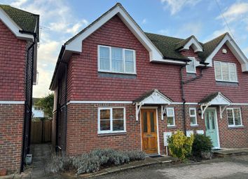Thumbnail 3 bed semi-detached house for sale in The Moorings, Church Lane, Upper Beeding, West Sussex