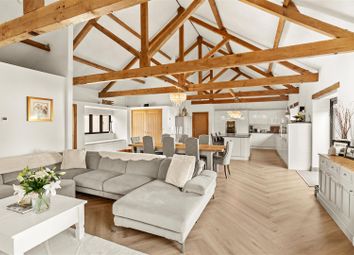 Thumbnail 4 bed barn conversion for sale in Caston Road, Caston, Attleborough