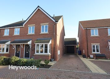 Thumbnail 3 bed semi-detached house for sale in Skylark Row, Baldwins Gate, Newcastle-Under-Lyme