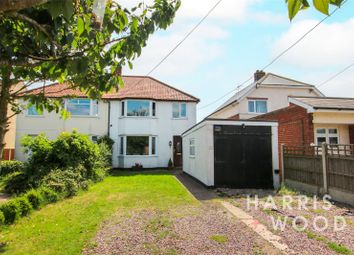 Thumbnail Semi-detached house for sale in Harwich Road, Little Oakley, Harwich, Essex