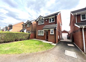 Thumbnail 3 bed detached house to rent in Finstock Close, Eccles, Manchester