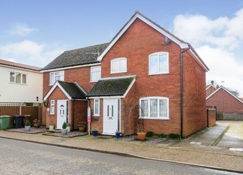 Thumbnail 3 bed semi-detached house for sale in Chapel Road, Attleborough