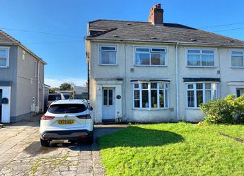 Thumbnail Semi-detached house for sale in Pinewood Terrace, Baglan, Port Talbot, Neath Port Talbot.