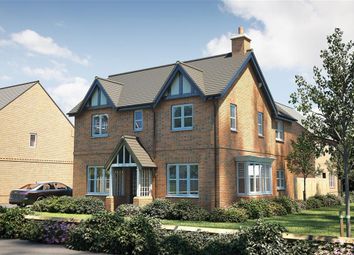 Thumbnail 4 bed detached house for sale in Harcourt Way, Northampton