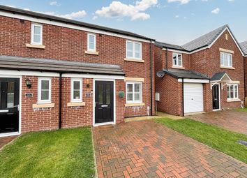 Thumbnail 3 bed semi-detached house for sale in Parkinson Crescent, Sherburn Village, Durham