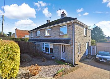Thumbnail 3 bed semi-detached house for sale in Godfreys Gardens, Bow, Crediton, Devon