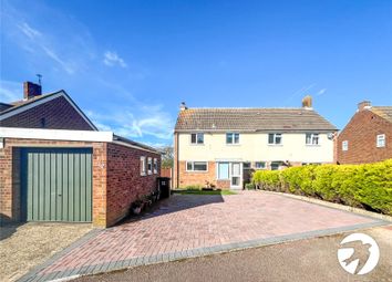 Thumbnail 3 bed semi-detached house for sale in Fallowfield, Chatham, Kent