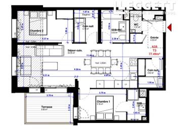 Thumbnail 2 bed apartment for sale in Huez, Isère, Auvergne-Rhône-Alpes