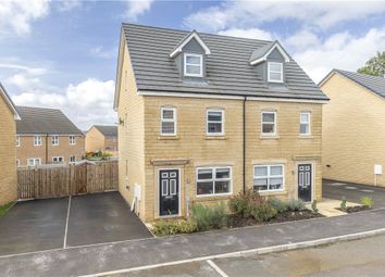 Thumbnail 3 bed semi-detached house for sale in Spring Wood Crescent, Bramhope, Leeds, West Yorkshire