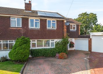 Thumbnail 4 bed semi-detached house for sale in Magdalen Close, Byfleet