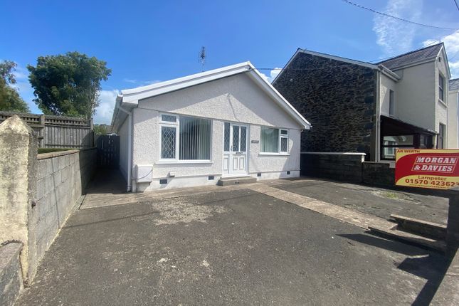 Thumbnail Detached bungalow for sale in Cwmann, Lampeter
