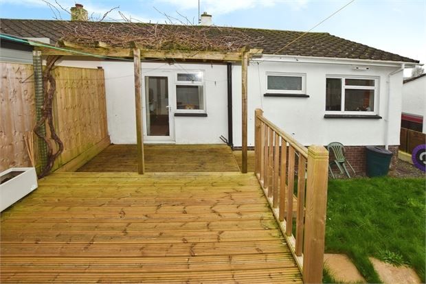 Semi-detached bungalow for sale in Primrose Close, Kingsteignton, Newton Abbot, Devon.