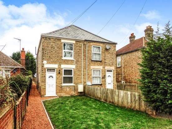 Thumbnail Semi-detached house to rent in High Road, Wisbech St. Mary, Wisbech