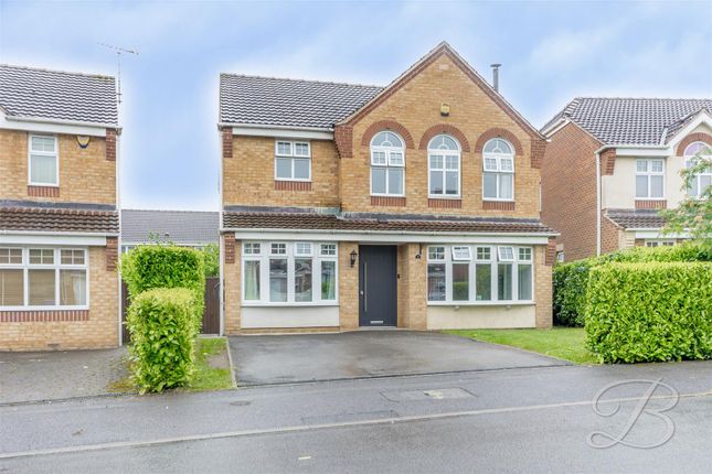 Thumbnail Detached house for sale in Opal Close, Mansfield