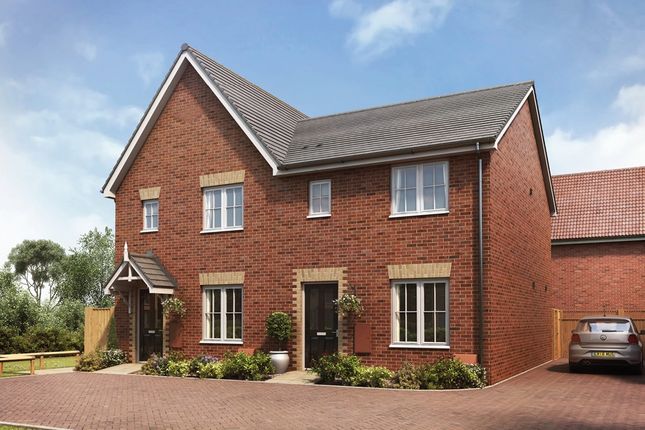 Thumbnail Semi-detached house for sale in "The Gosford - Plot 265" at Pioneer Way, Brantham, Manningtree