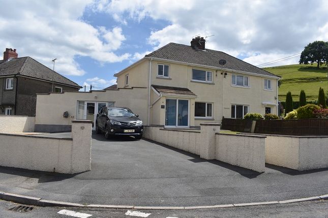3 bed semi-detached house for sale in Heol Y Gaer, Llanybydder, Carmarthenshire. SA40