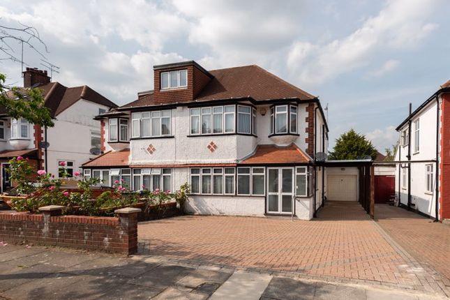 Semi-detached house for sale in Addington Drive, Finchley, London