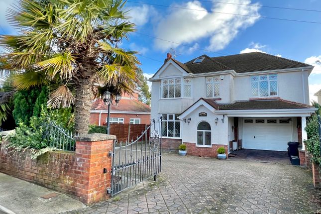 Thumbnail Detached house for sale in Tregarn Road, Langstone, Newport