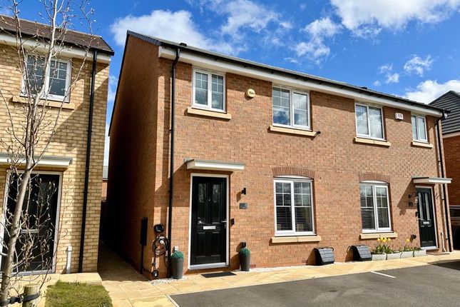 Thumbnail Semi-detached house for sale in Della Court, Kingswinford