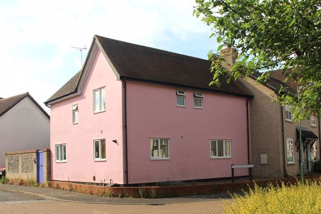 Thumbnail Terraced house for sale in Sextons Meadows, Bury St. Edmunds