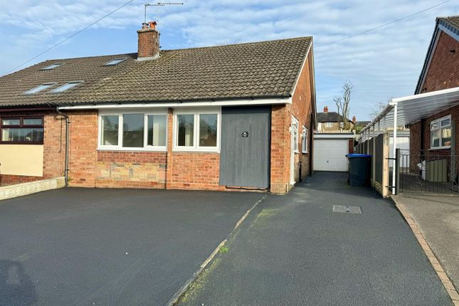 Thumbnail Semi-detached bungalow to rent in East Bank Ride, Forsbrook, Stoke-On-Trent