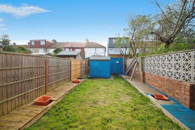 Terraced house for sale in Raynham Avenue, London