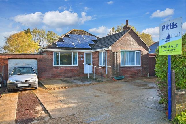 Thumbnail Detached bungalow for sale in Nodes Road, Cowes, Isle Of Wight