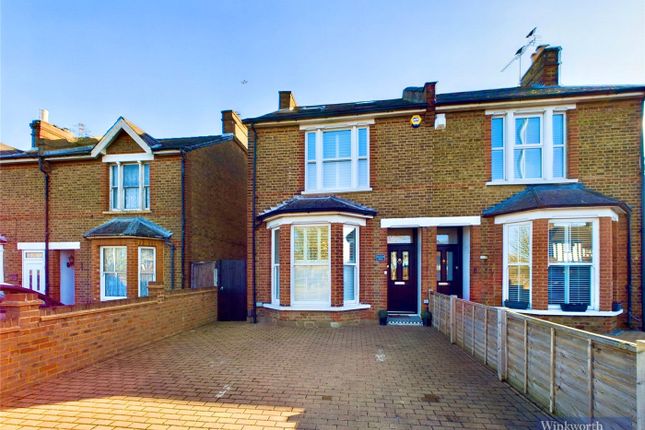 Thumbnail Semi-detached house for sale in Hook Road, Chessington