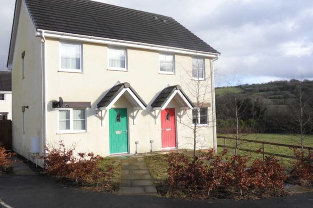 Thumbnail Semi-detached house to rent in Troed Yr Allt, Alltwalis, Carmarthen, Carmarthenshire