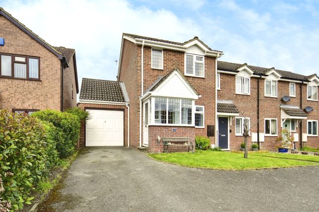 Thumbnail End terrace house for sale in Nutwood Close, Weavering, Maidstone, Kent