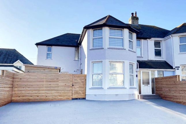 Semi-detached house for sale in Pentire Avenue, Newquay