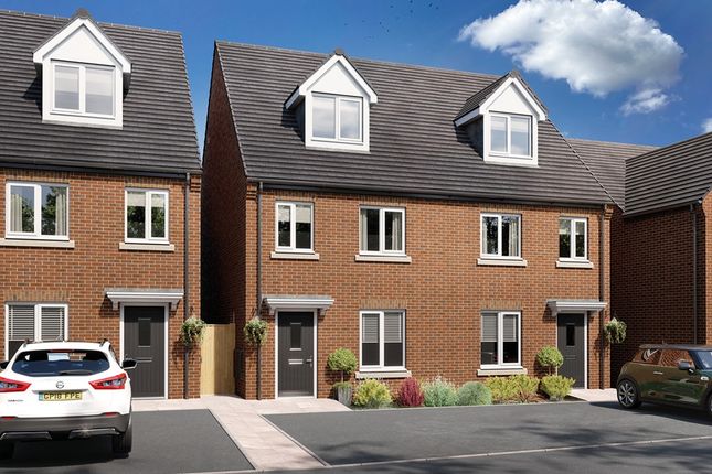 Thumbnail Semi-detached house for sale in "The Braxton - Plot 80" at Skinner Lane, Pontefract